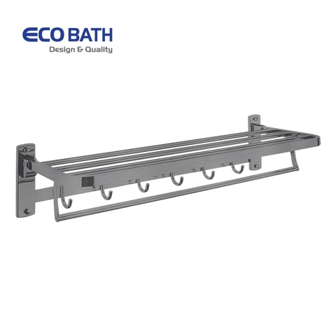 Vắt khăn giàn EcoBath EC5015 màu ghi xám