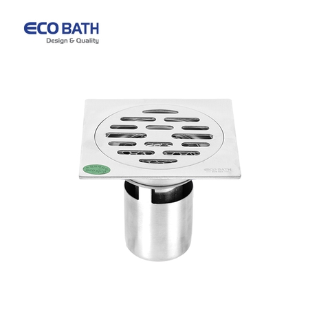 Ga thoát sàn EcoBath EC1061B màu inox chải