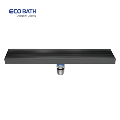 Ga thoát sàn dài EcoBath EC1079MB đen mờ
