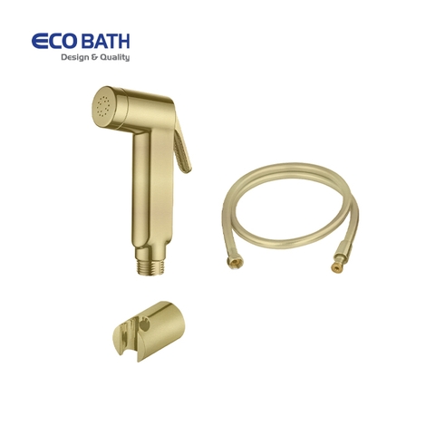 Vòi xịt EcoBath EC002PBG màu vàng chải