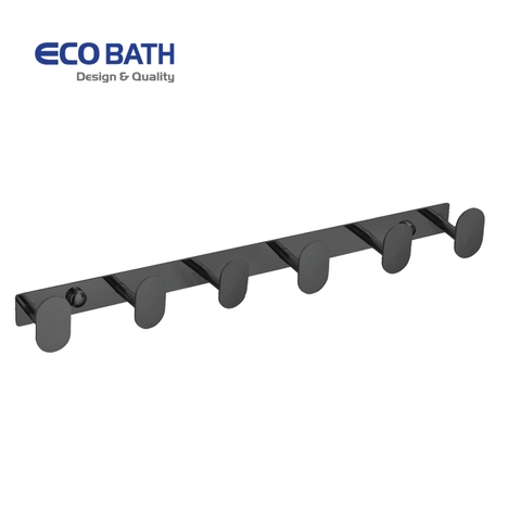 Móc áo Ecobath EC2005-6MB đen mờ