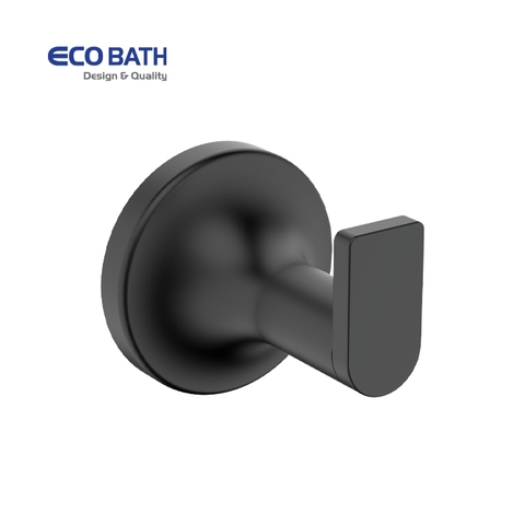 Móc áo EcoBath EC218-04MB đen mờ