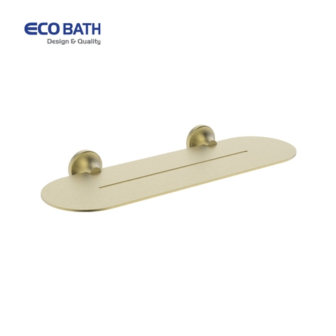 Kệ dưới gương EcoBath EC218-05BG vàng chải