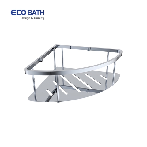 Kệ phòng tắm EcoBath EC4067-1 màu inox bóng