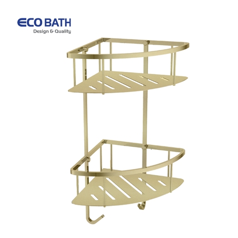 Kệ phòng tắm EcoBath EC4067-2 vàng chải