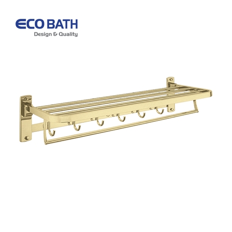 Vắt khăn giàn EcoBath EC5015 màu vàng chải