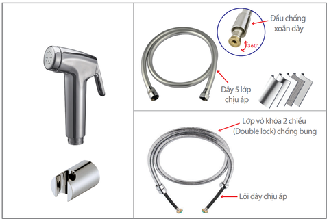 Vòi xịt EcoBath EC001