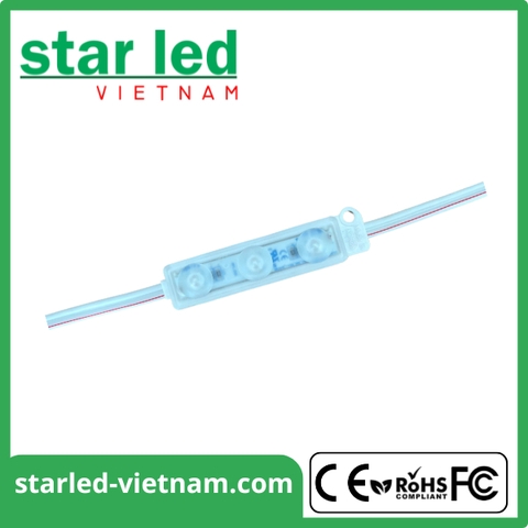Led module 3 bóng AQ 333S-Blue