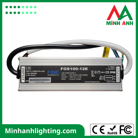 WATERPROOF - FOS100-12E