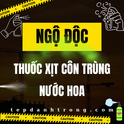 Tép Bị Ngộ Độc Khi Xịt Thuốc Diệt Côn Trùng, Nước Hoa Gần Bể