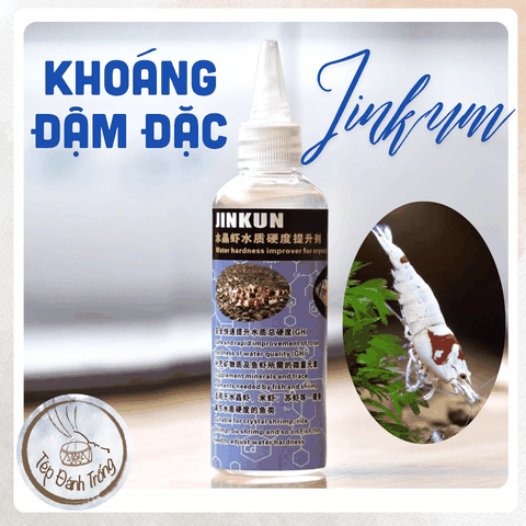 Khoáng tép đậm đặc Jinkun – Tăng gH tự nhiên, an toàn - Làm trắng, dày sứ tép, cải thiện màu sắc