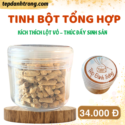 Tinh bột tổng hợp (kích thích lột vỏ-thúc đẩy sinh sản)