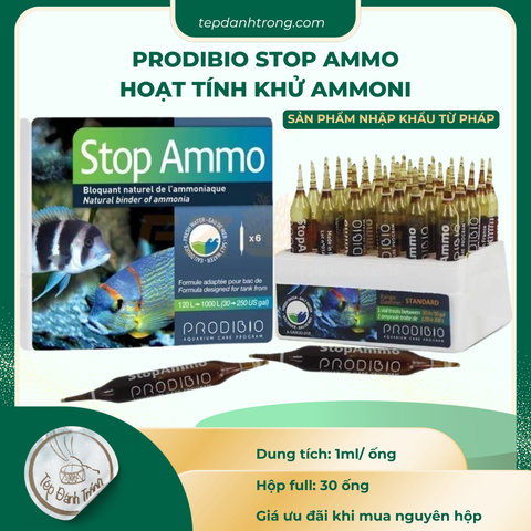Prodibio Stop Ammo - Hoạt tính khử Ammoni