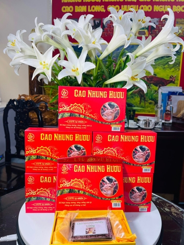 SẢN PHẨM CAO NHUNG HƯƠU CỦA NHUNG HƯƠU VIỆT