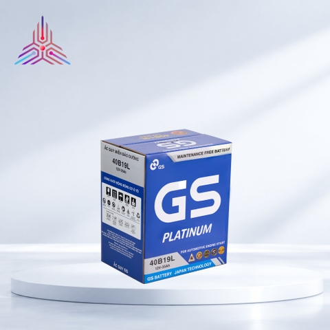 ẮC QUY GS MF 40B19L (12V-35Ah)