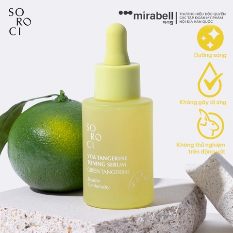 Tinh chất dưỡng da Soroci Vita-Tangerine Toning Serum