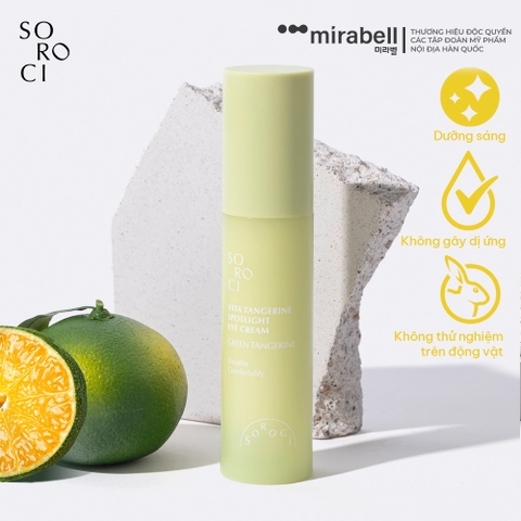 Kem dưỡng da vùng mắt Soroci Vita-Tangerine Spotlight Eye Cream