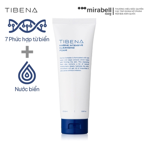 Sữa rửa mặt Tibena Marine Intensive Cleansing Foam