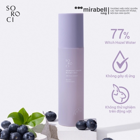 Xịt khoáng Soroci Morning Drizzle Bucket Mist