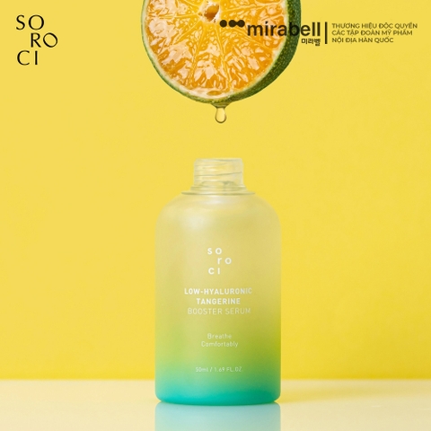 Tinh chất dưỡng da Soroci Low-Hyaluronic Tangerine Booster Serum