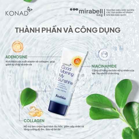 Kem chống nắng Feeblin Good Morning My Sunshine Sun Cream