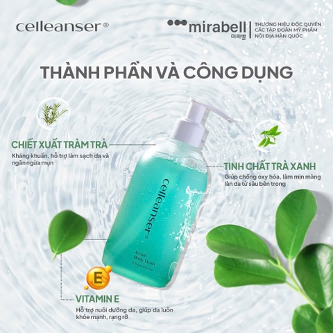 Sữa tắm Celleanser Le Ciel Body Wash