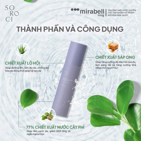Xịt khoáng Soroci Morning Drizzle Bucket Mist