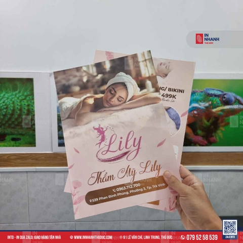 In Menu Giấy Nhựa Đóng Lò Xo: Giải Pháp 'Bền Bỉ Bất Chấp Thời Gian', Chống Nước Tuyệt Đối!