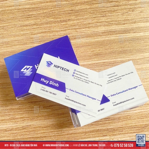 Tấm Danh Thiếp Nhỏ – Ấn Tượng Lớn Trong Mắt Khách Hàng!