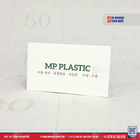 Danh Thiếp Tối Giản – Gọn Gàng Nhưng Đủ Sức Thuyết Phục