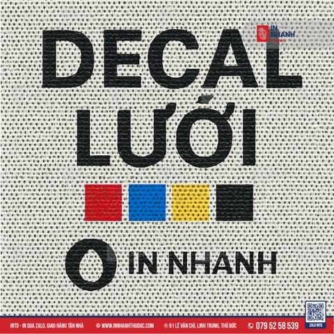Decal Lưới: Quảng Cáo Cực Chất Trên Kính, Bên Trong Vẫn Nhìn Thấy!