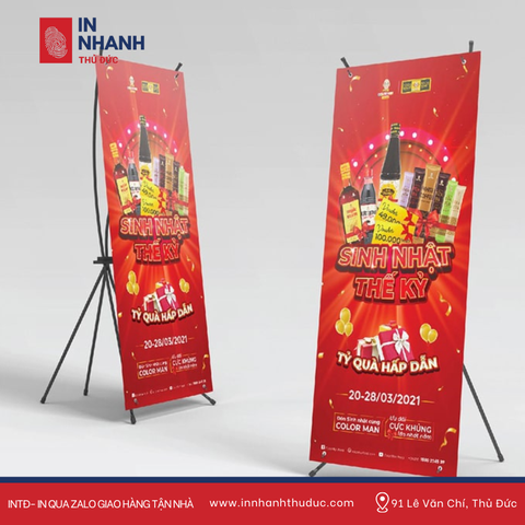 5 Mẹo Vàng Để Thiết Kế Standee Quảng Cáo Hút Mắt