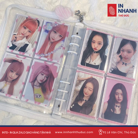 In Card bo góc: Khám Phá Thế Giới Idol Tại In Nhanh Thủ Đức