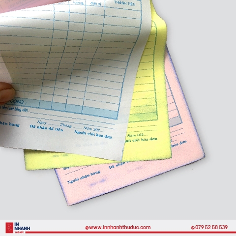 Hóa đơn - 3 liên