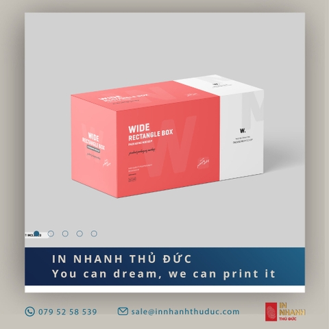 In hộp giấy số lượng ít - Paper box