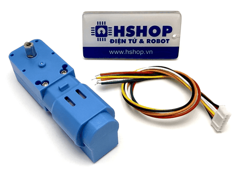 Động cơ DC Servo giảm tốc TT Motor, tích hợp encoder A/B, tỉ số truyền 1:48