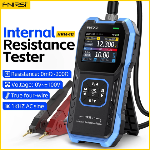 Máy đo nội trở pin FNIRSI® HRM-10 Battery Voltage Internal Resistance Tester