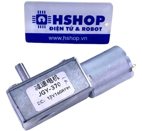Động cơ DC giảm tốc JGY370 High Torque Self-Lock DC Geared Motor 12VDC 160RPM