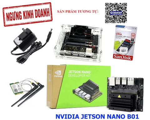Combo NVIDIA Jetson Nano B01 Basic Kit