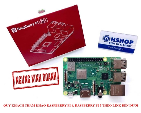 Máy tính Raspberry Pi 3 Model B+ (Made in UK)