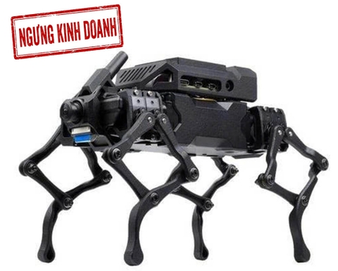 WAVEGO, 12-DOF Bionic Dog-Like Robot Powered by Raspberry Pi 4