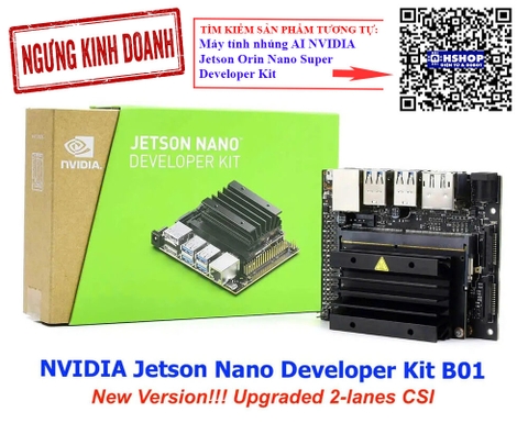 Máy tính AI NVIDIA Jetson Nano Developer Kit B01