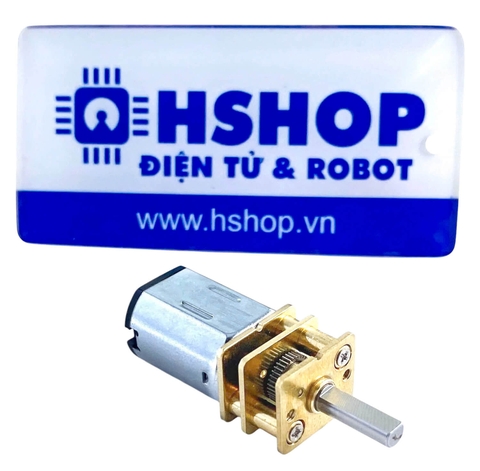 Động cơ DC giảm tốc GA12 N20 DC Geared Motor