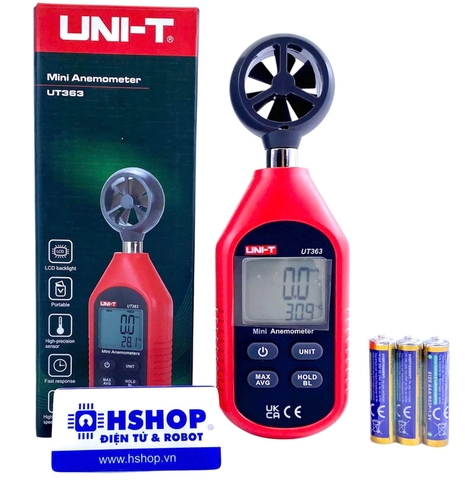 Máy đo tốc độ gió Mini Anemometer UNI-T UT363 chính hãng