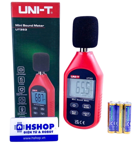 Máy đo độ ồn Mini Sound Meter UNI-T UT353 chính hãng