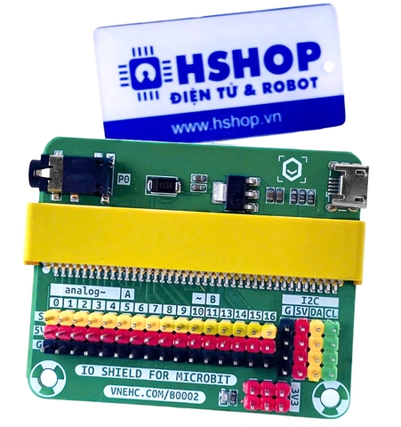 Mạch đế kết nối MKE-B02 IO Shield For Microbit