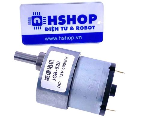 Động cơ DC giảm tốc GB37-520 DC Geared Motor 12V 600RPM
