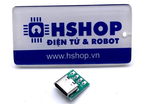Mạch ra chân USB-C USB Type C Female to DIP Breakout Board
