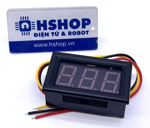 Đồng hồ đo áp DC 3 dây 0~30VDC