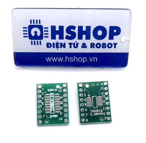 Mạch ra chân SO-16 TSSOP-16 to DIP Breakout Board